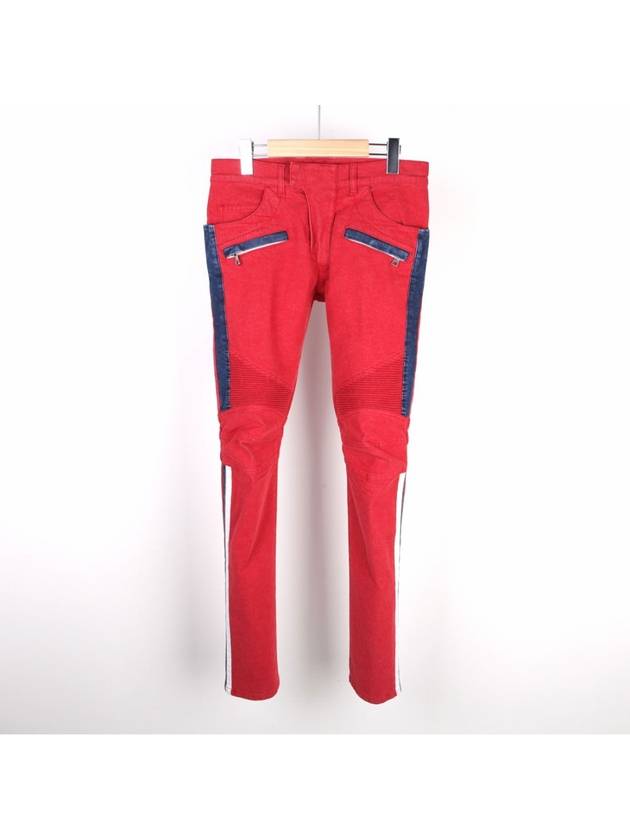 Sideline Slim Biker Red 551C831T - BALMAIN - BALAAN 1