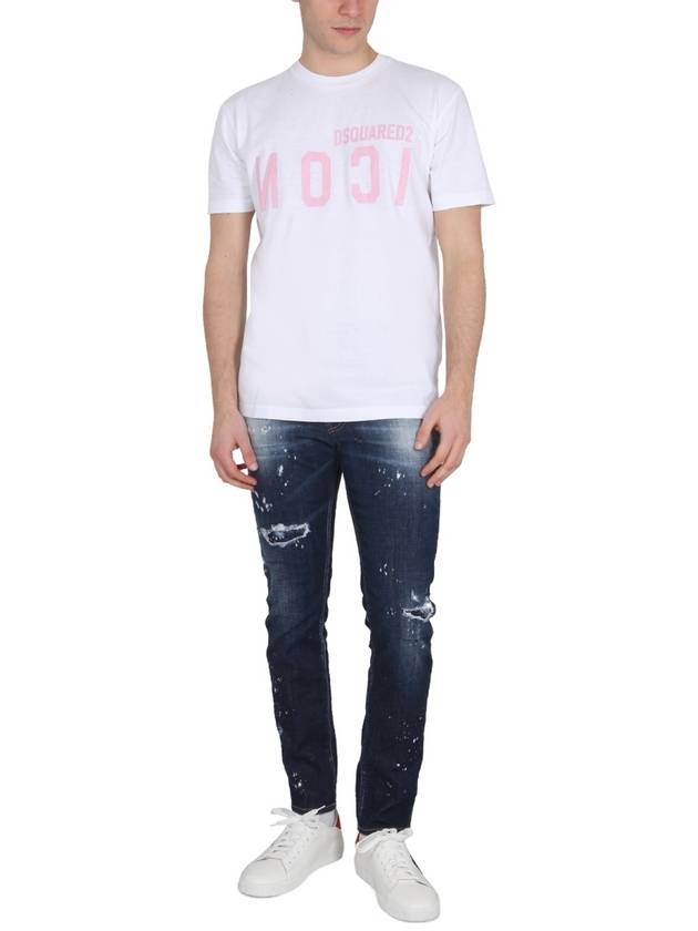 23 ss logo print t-shirt S79GC0069S22507100 B0040210945 - DSQUARED2 - BALAAN 3