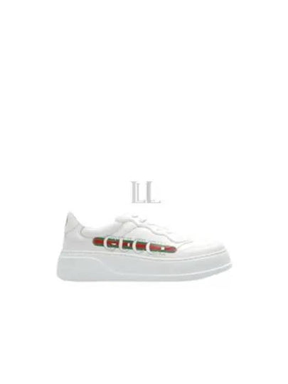 Demetra Chunky Low Top Sneakers White - GUCCI - BALAAN 2