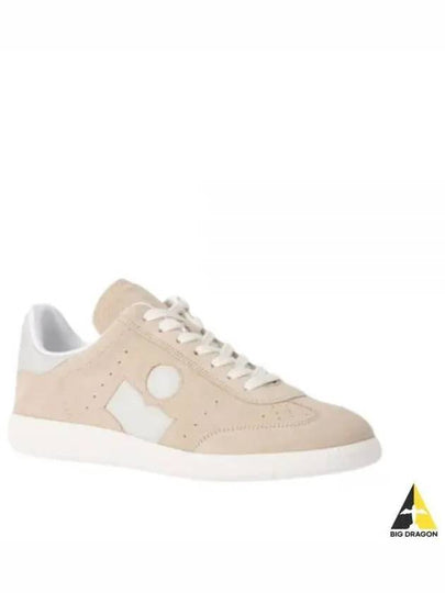 Bryce Suede Low Top Sneakers Beige - ISABEL MARANT - BALAAN 2