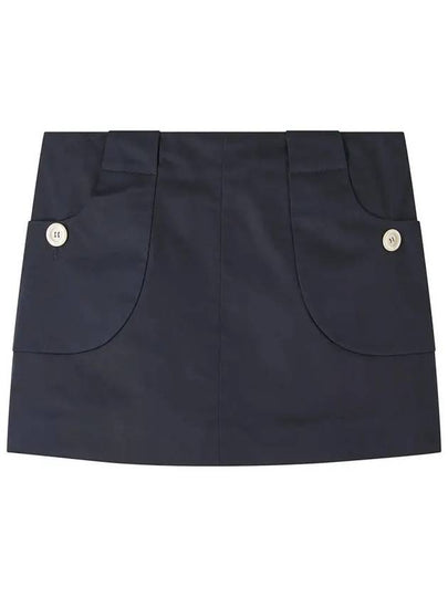 Women’s Sierra H-Line Skirt Navy - A.P.C. - BALAAN 2