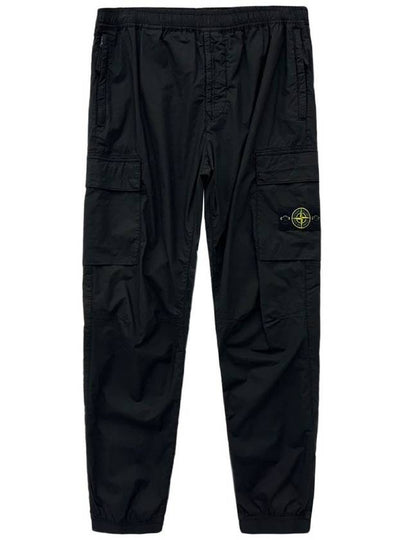 Wappen Patch Cargo Track Pants Black - STONE ISLAND - BALAAN 2