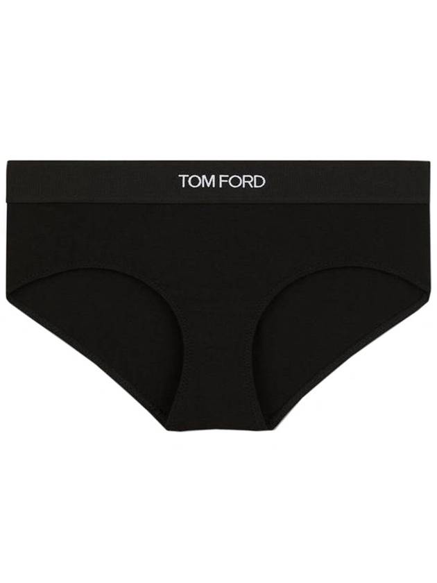 Jacquard Logo Band Panties Black - TOM FORD - BALAAN 2