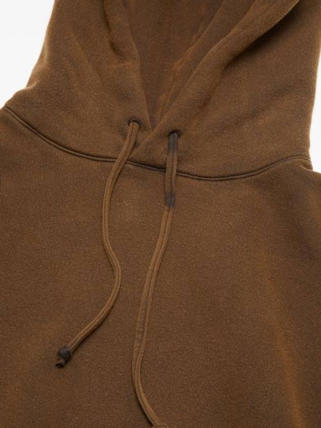 Logo Applique Organic Cotton Hoodie CI0138 - ACNE STUDIOS - BALAAN 5