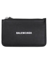 Cash Large Long Coin Card Wallet Black - BALENCIAGA - BALAAN 2