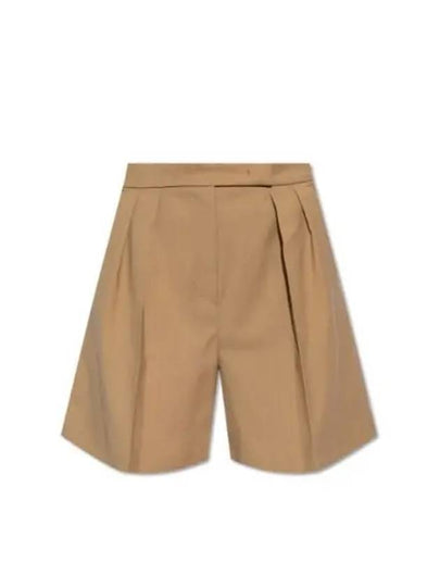 Jessica Virgin Wool Shorts Brown - MAX MARA - BALAAN 2