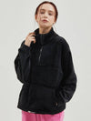 Velvet High Neck Zip up MTM Black - MANAVIS7 - BALAAN 5