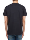 Black Untitled Studded Men's Short Sleeve T-Shirt MG08X959 598 - VALENTINO - BALAAN 3