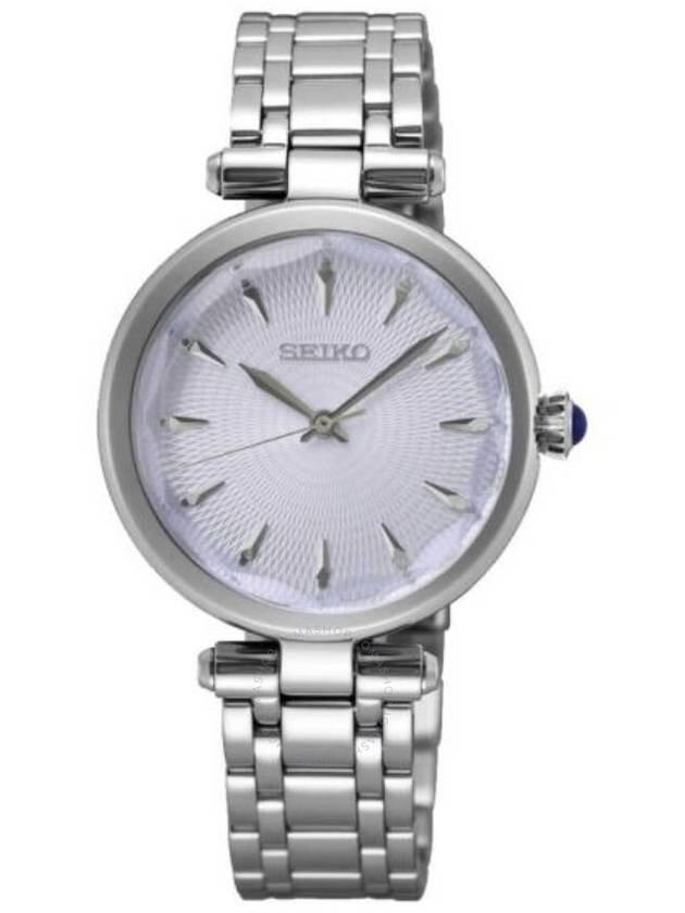 Seiko Discover More Quartz Light Blue Dial Ladies Watch SRZ553P1 - SEIKO - BALAAN 1