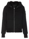 Classic Bunny Zip Up Hoodie Black - MOOSE KNUCKLES - BALAAN 3