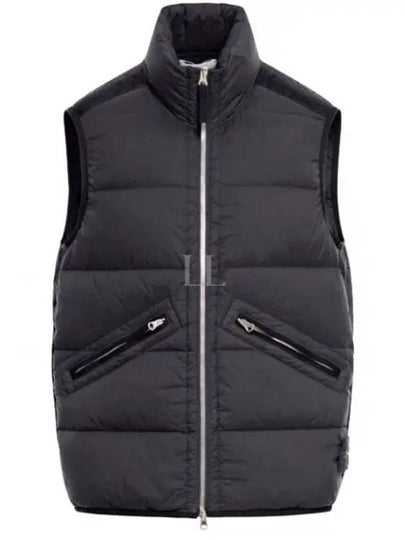 Seamless Tunnel Nylon Down Vest Black - STONE ISLAND - BALAAN 2