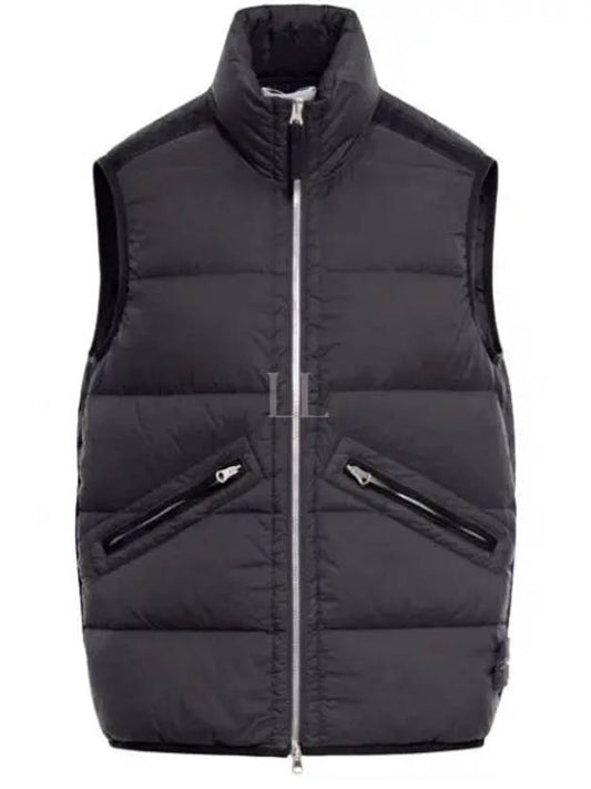 Seamless Tunnel Nylon Down Vest Black - STONE ISLAND - BALAAN 2