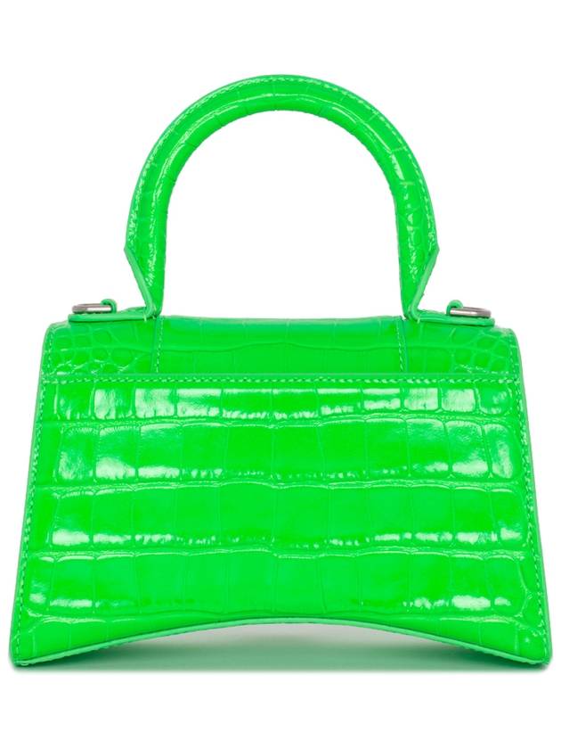 Hourglass Tote Bag Green - BALENCIAGA - BALAAN.