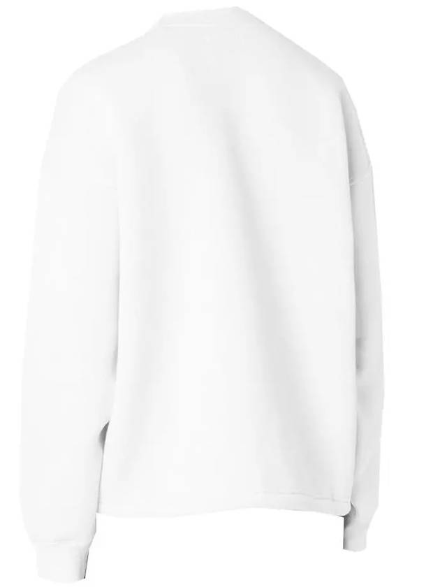 Muzali Logo Patch String Sweatshirt White - ISABEL MARANT - BALAAN 4