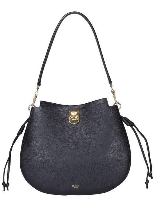 Iris Hobo Shoulder Bag Black - MULBERRY - BALAAN 1