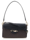 Fleur Small Logo Color Block Cross Bag Brown - MICHAEL KORS - BALAAN 2