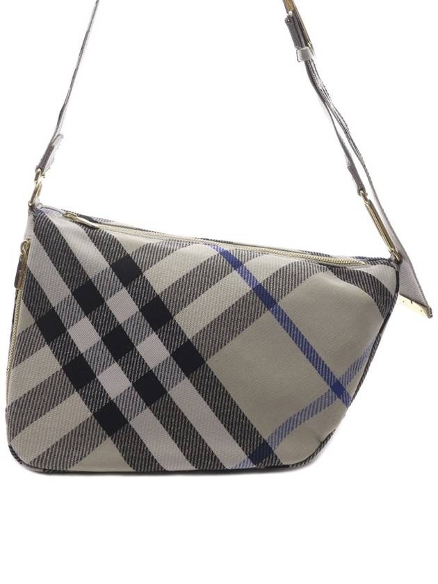 Shield Check Medium Cross Bag Beige - BURBERRY - BALAAN 3