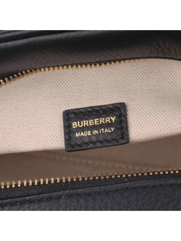 Half Cube Grainy Cross Bag Black - BURBERRY - BALAAN 6