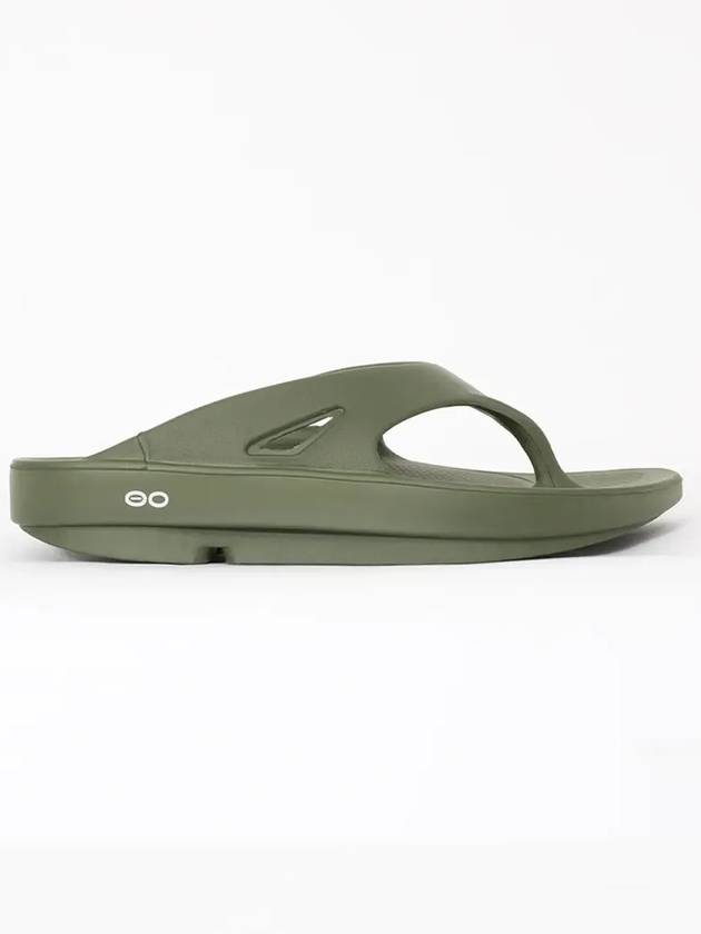 24SS 1000 FOREST GREEN slippers flipflops - OOFOS - BALAAN 2