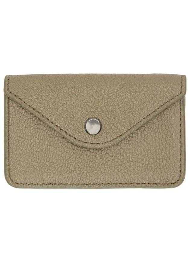 Envelope Goat Leather Card Holder Dusty Khaki - LEMAIRE - BALAAN 2