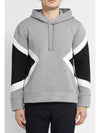 Neil Barrett Gray Hooded Sweatshirt - NEIL BARRETT - BALAAN 1