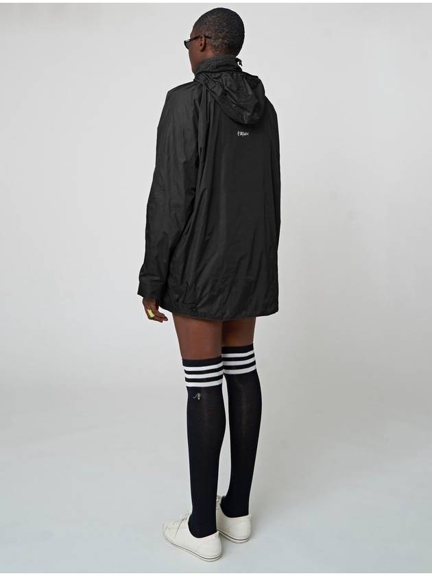 Packable Hooded Anorak Black - ATHPLATFORM - BALAAN 7