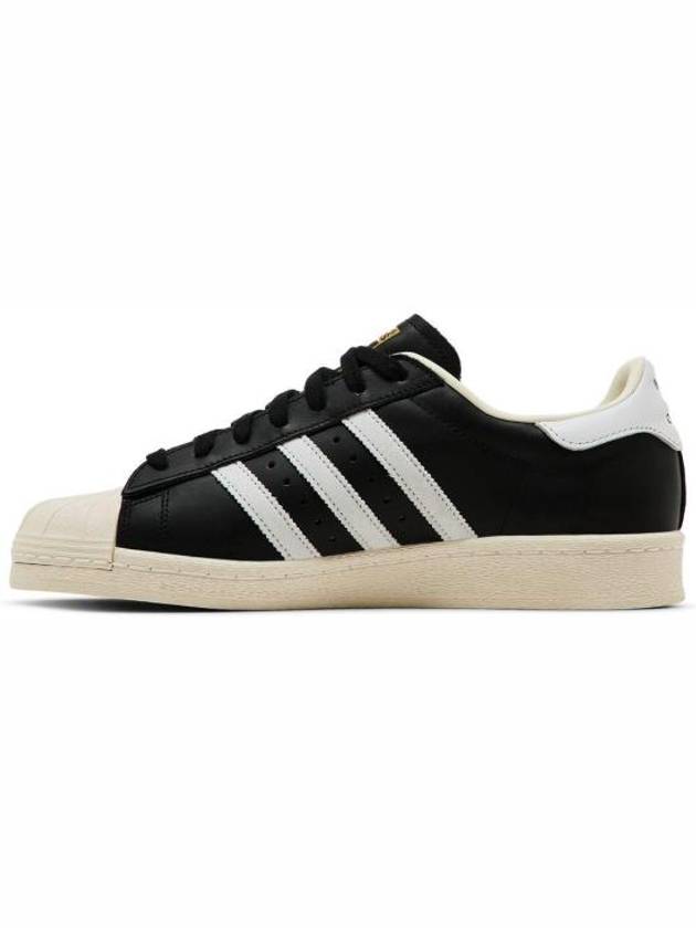 Superstar 82 Low Top Sneakers Core Black - ADIDAS - BALAAN 4