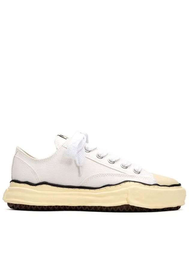 MAISON Peterson OG sole canvas low-top sneakers white - MIHARA YASUHIRO - BALAAN 2