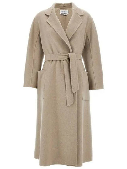 Ludmilla Belt Single Coat Beige - MAX MARA - BALAAN 2