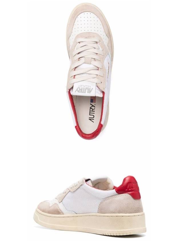 Dragon Red Tab Low Top Sneakers White - AUTRY - BALAAN 6