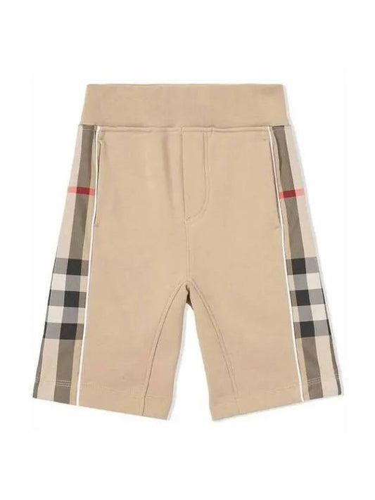 Kids Women s Check Panel Track Shorts 8051437 Other 1011020 - BURBERRY - BALAAN 1