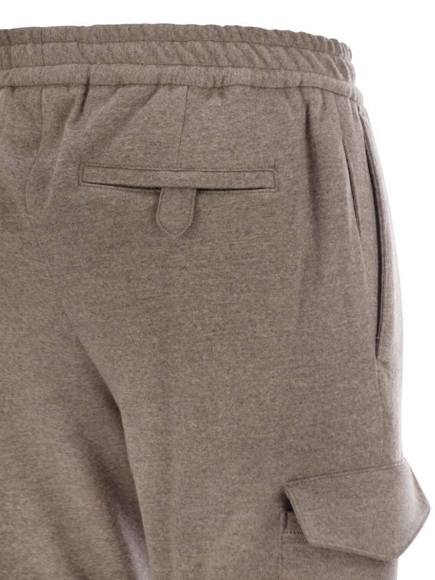 Virgin wool cargo jogger trousers - PT TORINO - BALAAN 4