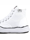 Maison MAISON Peterson OD OG sole canvas high-top sneakers white - MIHARA YASUHIRO - 7
