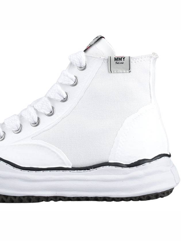 Peterson OD OG Sole Canvas High Top Sneakers White - MIHARA YASUHIRO - BALAAN 7