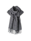 Harry Wool Check Muffle Black - A.P.C. - BALAAN 1