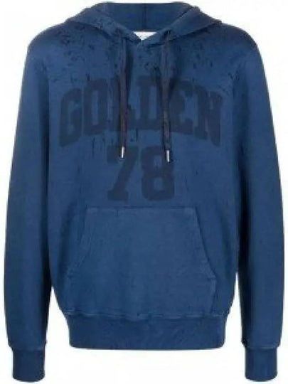 Journey Regular Hoodie Blue - GOLDEN GOOSE - BALAAN 2