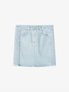 Women's Vabelia Denim H-Line Skirt Light Blue - ISABEL MARANT - BALAAN 2