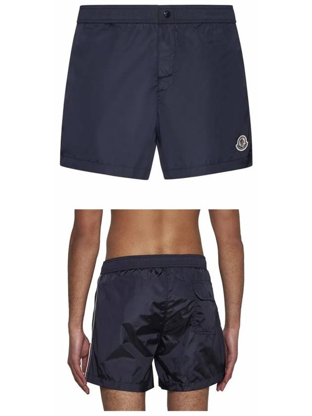 Swim Shorts Night Blue - MONCLER - BALAAN 5