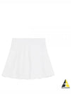 Women's Adina Pleated Skirt White - J.LINDEBERG - BALAAN 2