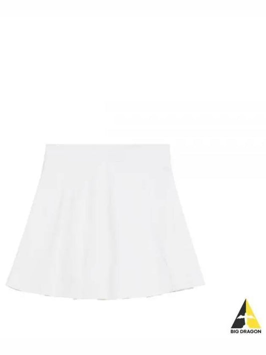 Women's Adina Pleated Skirt White - J.LINDEBERG - BALAAN 2