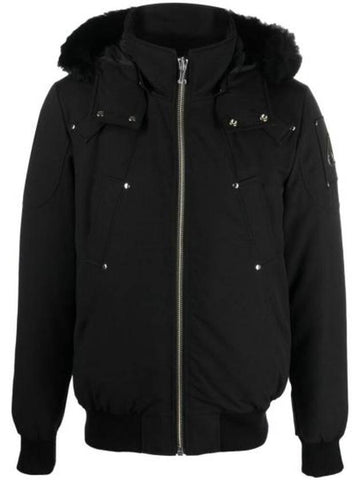 Originals Shearling Ballistic Bomber Jacket Black - MOOSE KNUCKLES - BALAAN 1