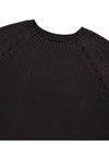 Armor Knit PulloverCharcoal Unisex Distressed Knit Top Charcoal - PHOS333 - BALAAN 4