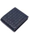 Intrecciato Calf Leather Half Wallet Navy - BOTTEGA VENETA - BALAAN 6