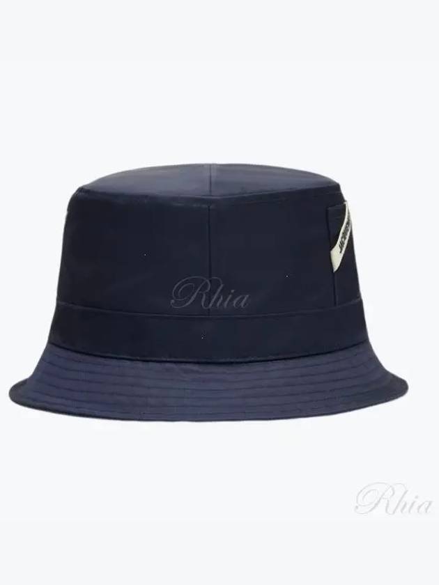 Le Bob Ovalie Nylon Bucket Hat Navy - JACQUEMUS - BALAAN 2