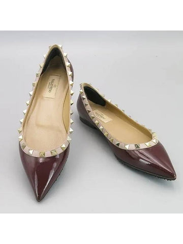 Smith Market Used Luxury Wine Shoes Women s - VALENTINO - BALAAN 1