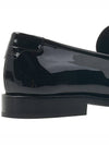 Penny Monogram Patent Leather Loafers Black - SAINT LAURENT - 11