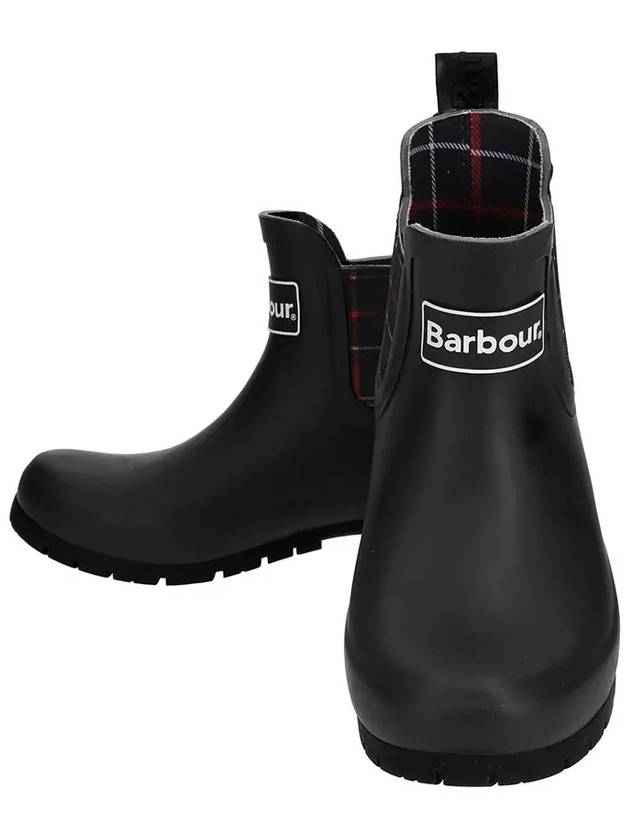 Women's Kingham Wellington Rain Boots Black - BARBOUR - BALAAN 3