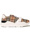 Vintage Check Suede Leather Sneakers Archive Beige - BURBERRY - BALAAN 2