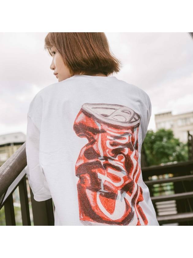 soda can t shirt white women - STUSSY - BALAAN 4