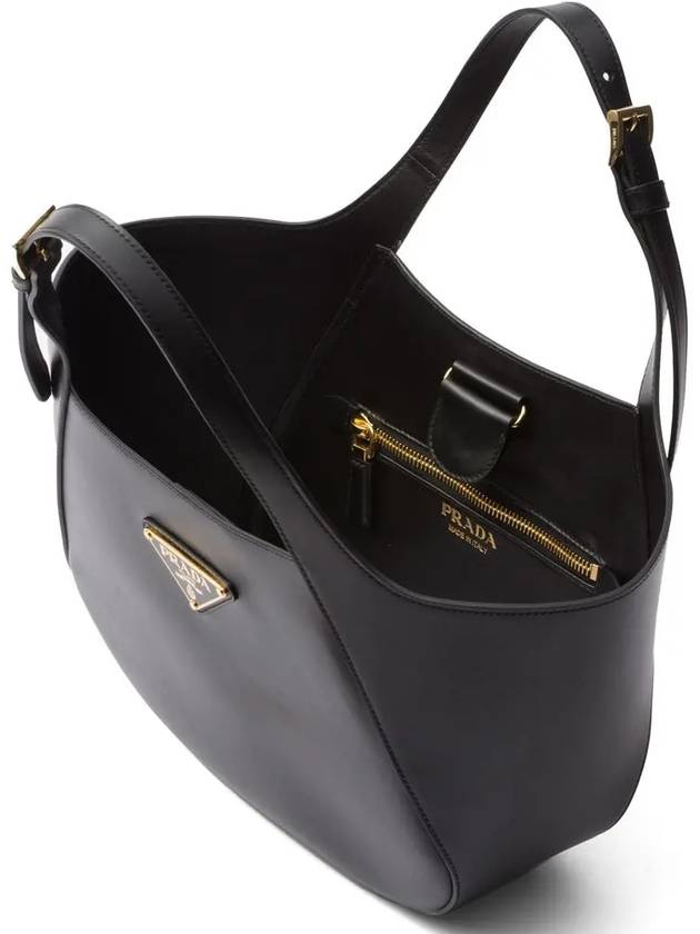 Prada Triangle Logo Leather Medium Women s Tote Bag 1BG483 - SAINT LAURENT - BALAAN 3